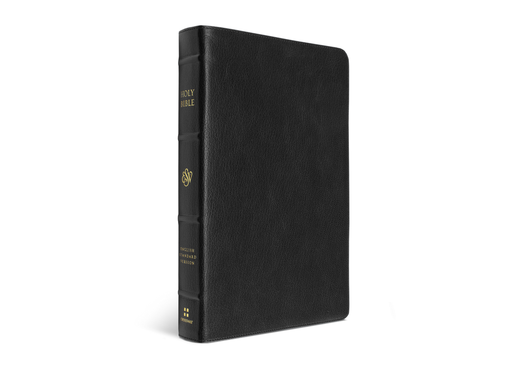ESV Heirloom Bible, Legacy Edition Goatskin, Black