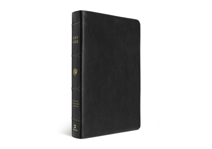 ESV Heirloom Bible, Legacy Edition Goatskin, Black