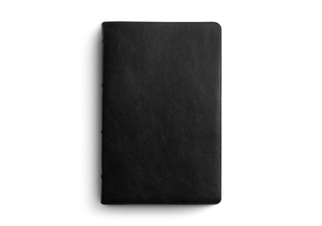 ESV Heirloom Bible, Legacy Edition Goatskin, Black