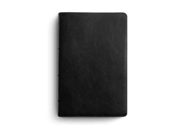 ESV Heirloom Bible, Legacy Edition Goatskin, Black
