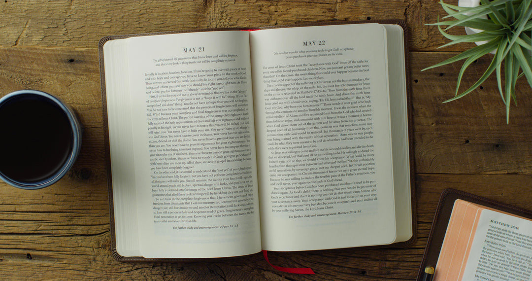 New Morning Mercies: A Daily Gospel Devotional by Paul David Tripp - Personalized Special Edition