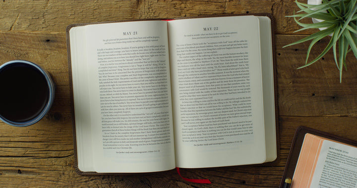 New Morning Mercies: A Daily Gospel Devotional by Paul David Tripp - Personalized Special Edition