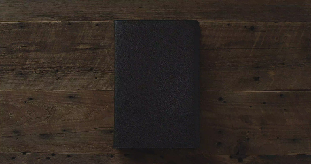 ESV Heirloom Bible, Legacy Edition Goatskin, Black