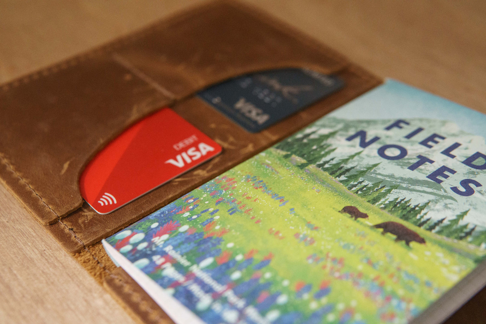 Field Notes or Passport Wallet - Chapter House Leather