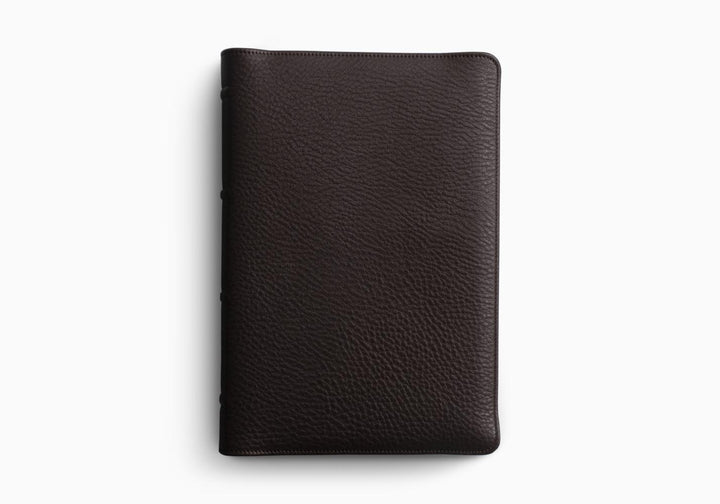 ESV Heirloom Bible, Veritas: Single Column Edition Calfskin, Mahogany