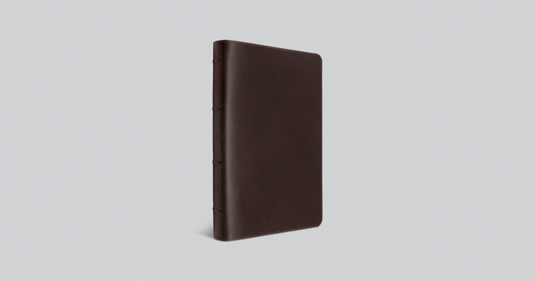 ESV Heirloom Bible, Omega Edition Wellington Leather, Brown