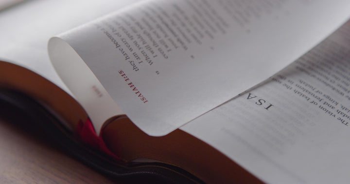 ESV Heirloom Bible, Veritas: Single Column Edition Goatskin, Black
