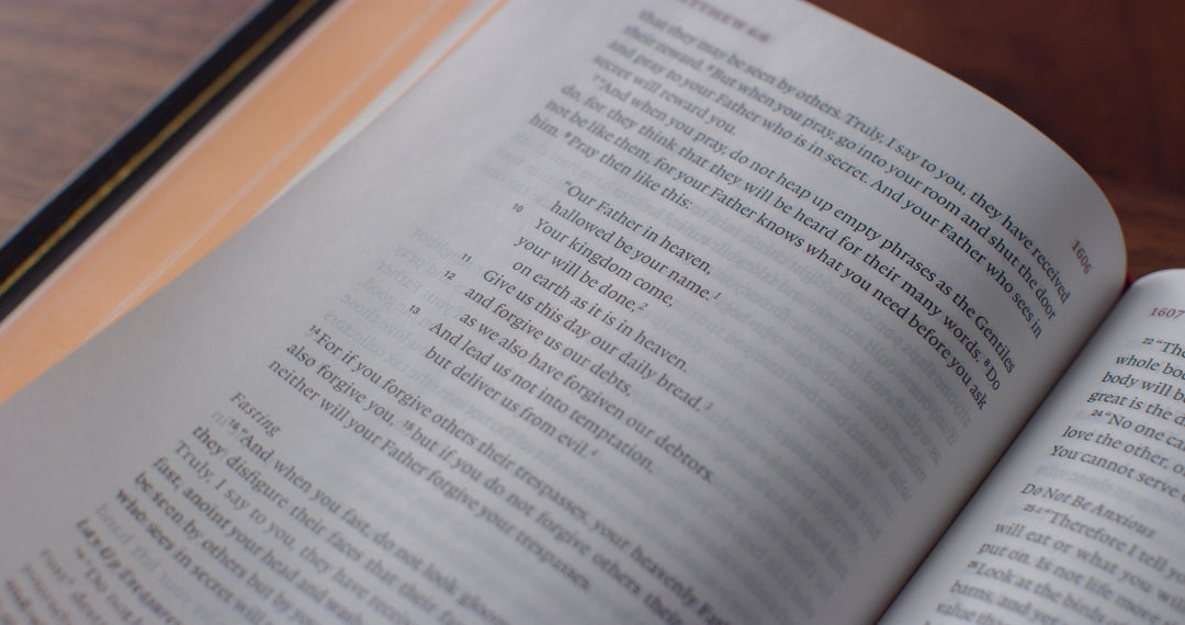 ESV Heirloom Bible, Veritas: Single Column Edition Goatskin, Black