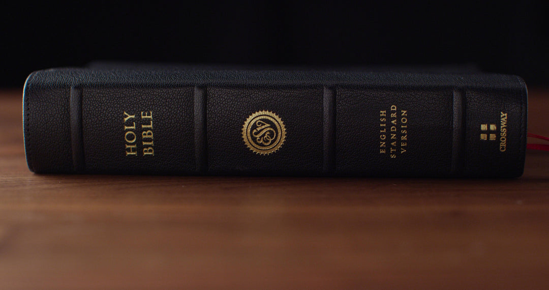 ESV Heirloom Bible, Veritas: Single Column Edition Goatskin, Black