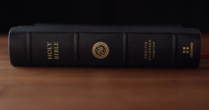 ESV Heirloom Bible, Veritas: Single Column Edition Goatskin, Black