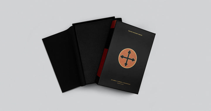 ESV Bible with Creeds and Confessions Goatskin, Black