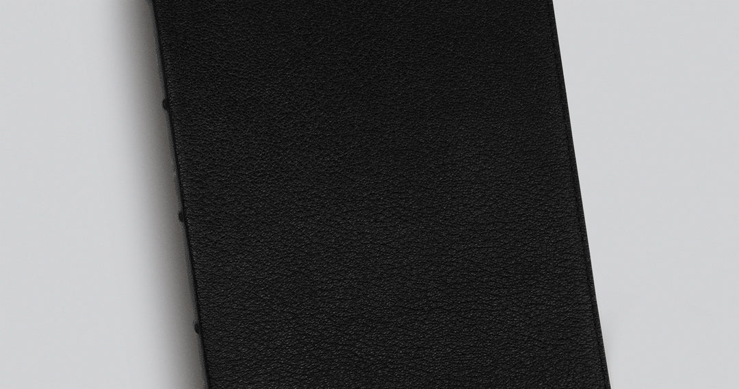ESV Bible with Creeds and Confessions Goatskin, Black