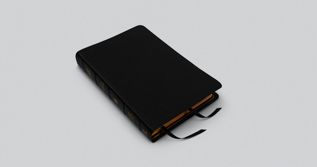 ESV Bible with Creeds and Confessions Goatskin, Black