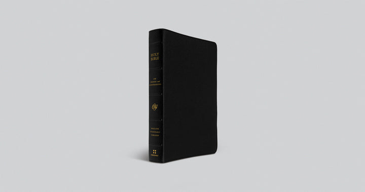 ESV Bible with Creeds and Confessions Goatskin, Black
