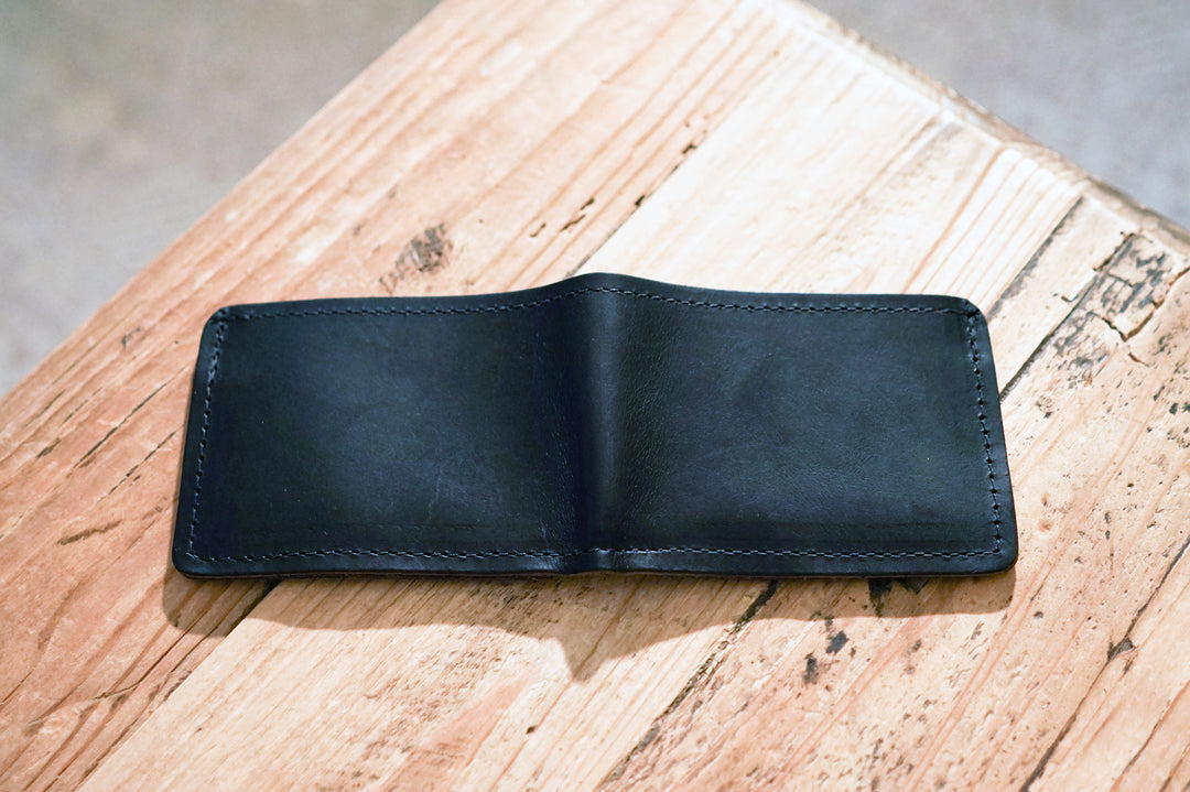 Minimalist Leather Bifold Wallet