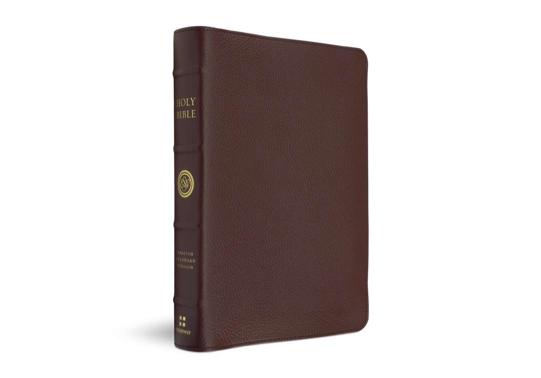 ESV Heirloom Bible, Alpha: Personal Size Edition Calfskin, Grenada, Full Yapp
