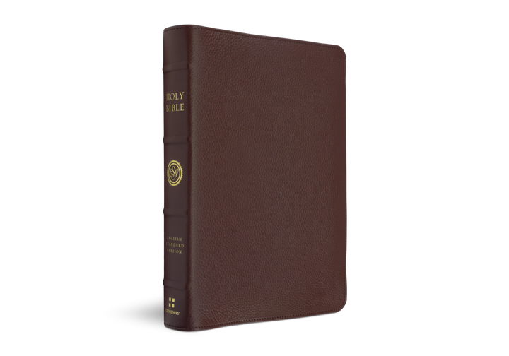 ESV Heirloom Bible, Alpha: Personal Size Edition Calfskin, Grenada, Full Yapp