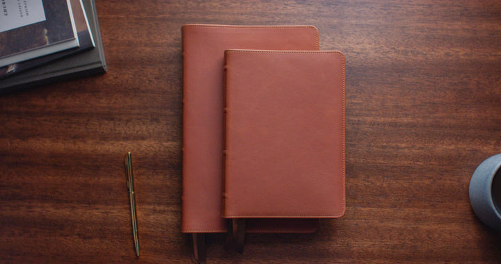 ESV Heirloom Bible, Veritas: Single Column Edition Cowhide, British Tan, Full Yapp