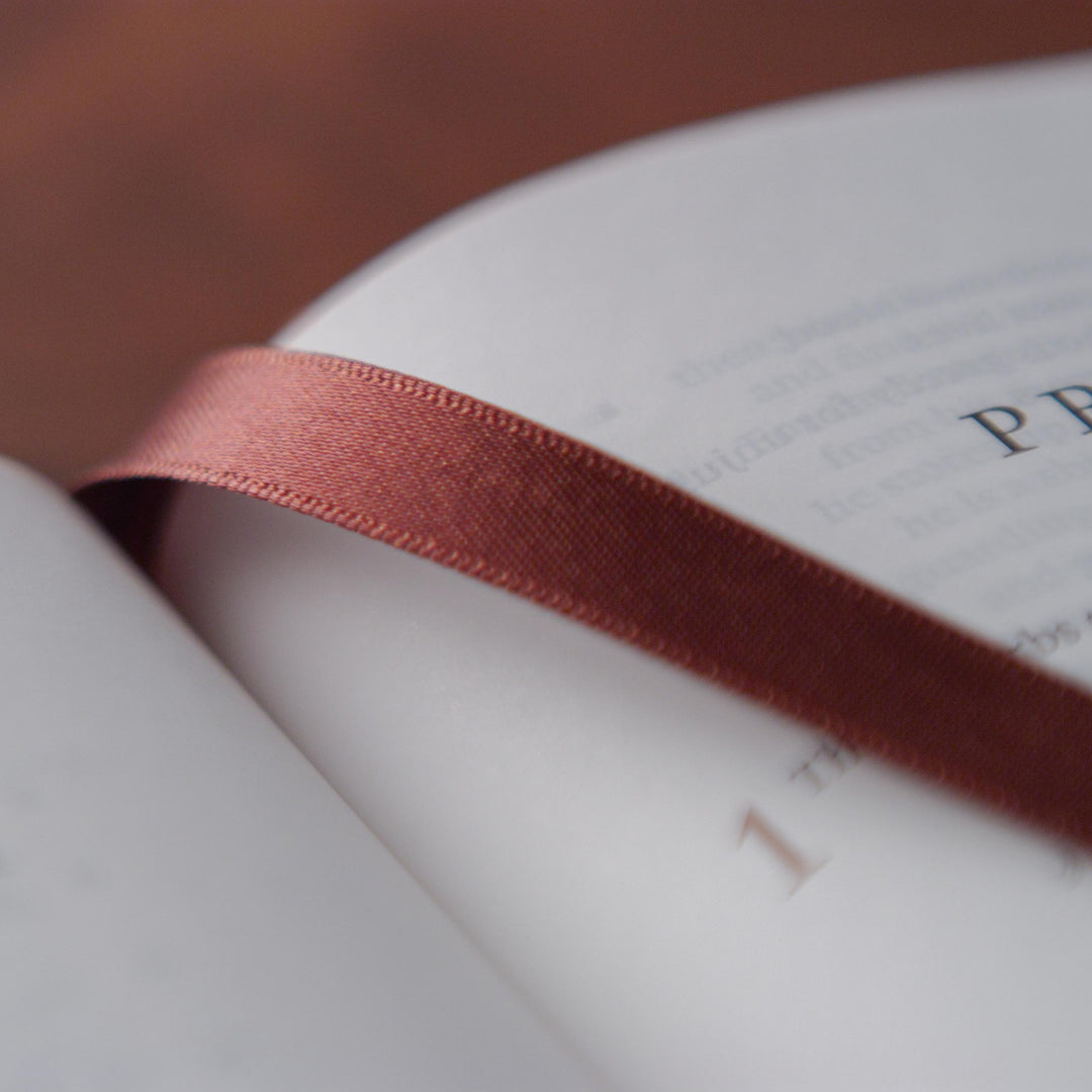 ESV Heirloom Bible, Veritas: Single Column Edition Calfskin, Mahogany