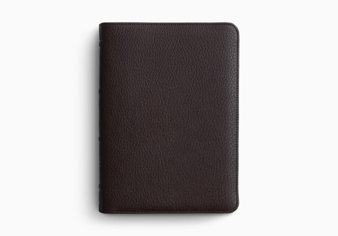ESV Heirloom Bible, Alpha: Personal Size Edition Calfskin, Mahogany