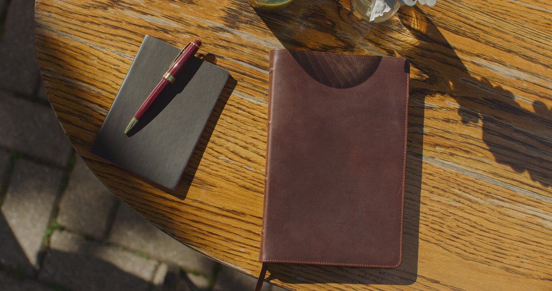 Horween Leather ESV Thinline Heirloom Bible - Chapter House Leather