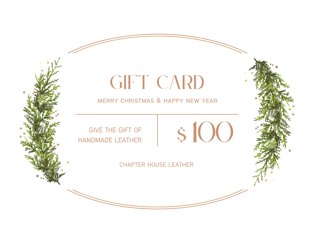 Chapter House Leather Gift Card - Chapter House Leather